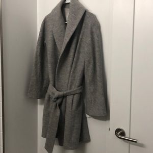 Club Monaco Wool robe style coat